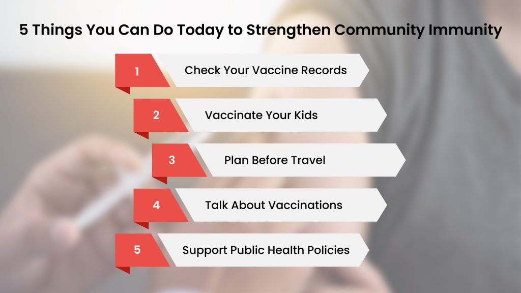 5 Things You Can Do Today to Strengthen Community Immunity